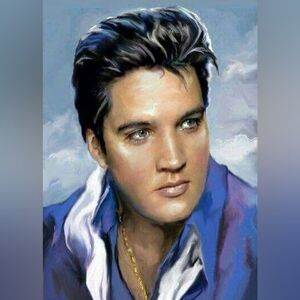 Elvis Presley DIY 5D Full Round Drill Diamond Painting